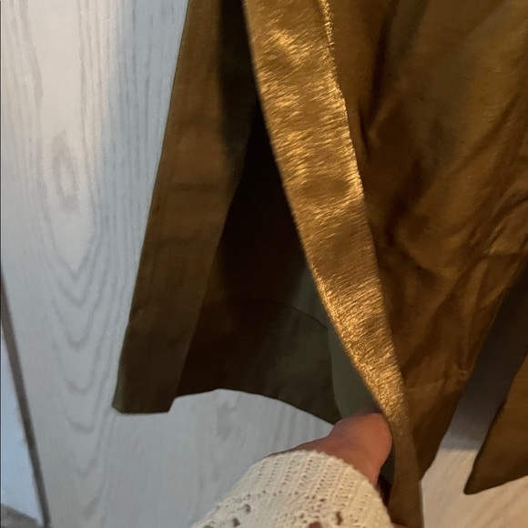 French Connection Olive Green Wide-Leg Pants - Picture 6 of 14